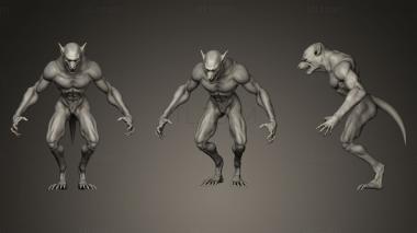 3D model Lycanthrope (STL)